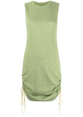 APPARIS Betsy ruched organic-cotton dress