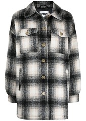 APPARIS Debra check-pattern shirt jacket