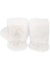 APPARIS faux-fur gloves