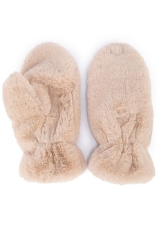 APPARIS Coco faux-fur mittens