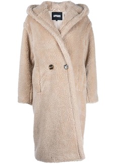 APPARIS hooded teddy coat