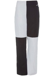 APPARIS logo-print two-tone trousers