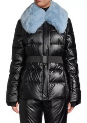 APPARIS Odin Belted Vinyl Puffer