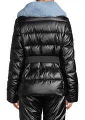 APPARIS Odin Belted Vinyl Puffer