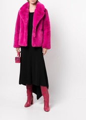 APPARIS oversized faux-fur coat