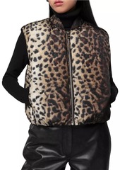 APPARIS Phoenix Leopard Padded Vest