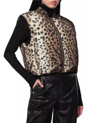 APPARIS Phoenix Leopard Padded Vest