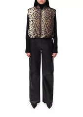 APPARIS Phoenix Leopard Padded Vest