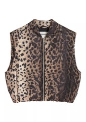 APPARIS Phoenix Leopard Padded Vest