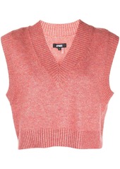 APPARIS ribbed-knit vest top