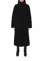 APPARIS Tilly Faux Leather Reversible Coat