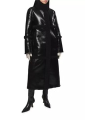 APPARIS Tilly Faux Leather Reversible Coat