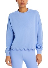 Aqua Athletic Scalloped Sweatshirt - 100% Exclusive