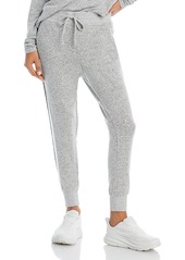 Aqua Athletic Side Stripe Knit Sweatpants - Exclusive