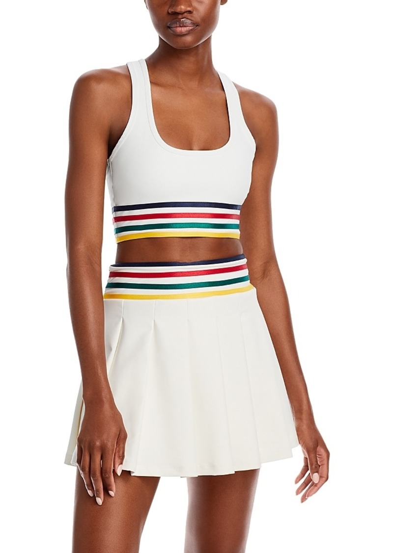 Aqua Athletic x Venus Williams Striped Band Sports Bra - Exclusive