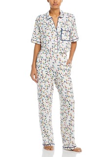 Aqua Boxy Shirt & Wide Leg Christmas Pajama Set - 100% Exclusive