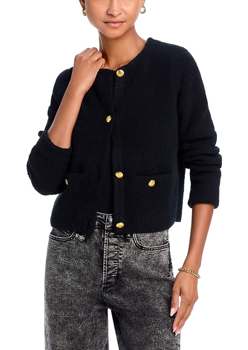 Aqua Button Front Cardigan - Exclusive