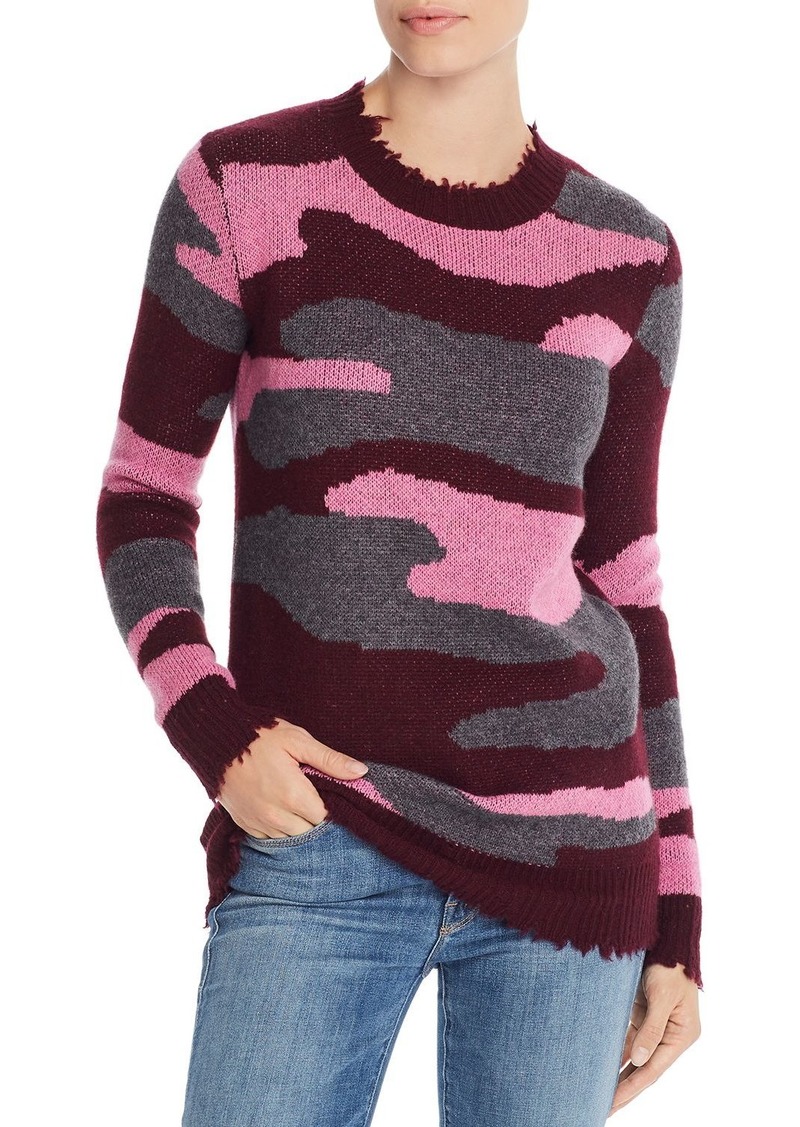 camo cashmere sweater