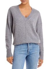 AQUA Cashmere V Neck Sweater - 100% Exclusive
