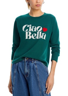 Aqua Ciao Bella Crewneck Cashmere Sweater - Exclusive