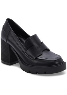 Aqua College Women's Jonnie Waterproof Block-Heel Loafers, Created for Macy's Women's Shoes