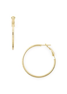 AQUA Disco Hoop Earrings in 18K Gold-Plated Sterling Silver - 100% Exclusive