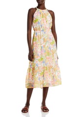 AQUA Floral Print Dress - 100% Exclusive
