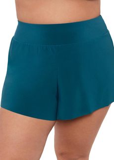 Aqua Green Women's Standard Beach Short