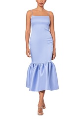 Aqua Hollywood Spaghetti Strap Ruffled Hem Dress - 100% Exclusive