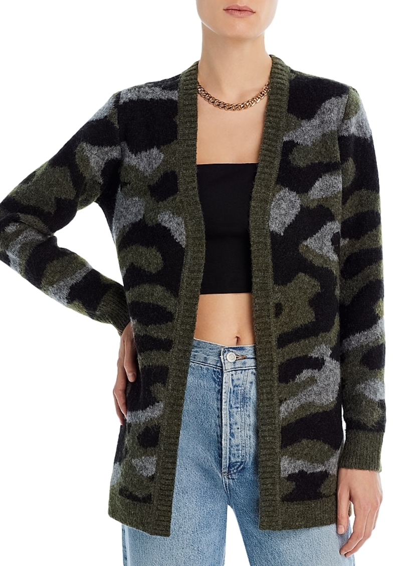 Aqua Long Sleeve Open Front Sweater - 100% Exclusive