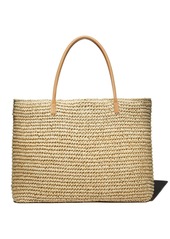AQUA Extra-Large Woven Tote - 100% Exclusive 