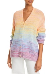 AQUA Mixed Marl Stripe Cardigan Sweater - 100% Exclusive