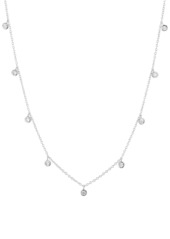 AQUA Multi Pendant Chain Necklace in 18K Gold-Plated Sterling Silver, 18K Rose Gold-Plated Sterling Silver or Sterling Silver, 14" - 100% Exclusive