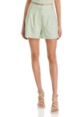 Aqua Pleated Shorts - 100% Exclusive