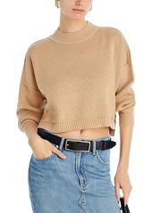 Aqua Rib Knit Long Sleeve Sweater - 100% Exclusive