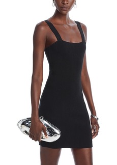 Aqua Ribbed Sleeveless Bodycon Dress - 100% Exclusive