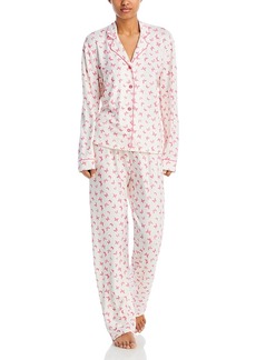 Aqua Sleep Long Sleeve Pajama Set
