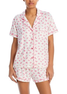 Aqua Sleep Short Sleeve Pajama Set