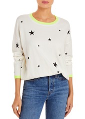 AQUA Star Print Sweater - 100% Exclusive