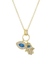 AQUA Sterling Silver Pendant Necklace, 16" - 100% Exclusive