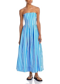 Aqua Strapless Striped Maxi Dress - 100% Exclusive