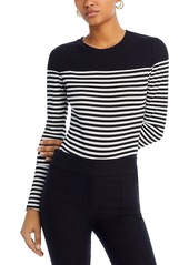 Aqua Stripe Ribbed Bodysuit - 100% Exclusive