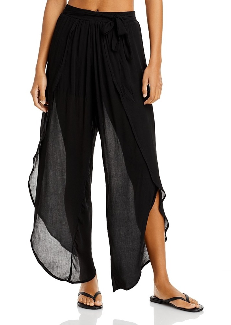 Aqua Swim Petal Beach Swim Cover-Up Pants - Exclusive