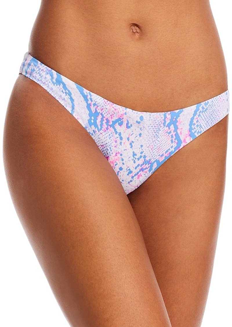 Aqua Swim Snake Print Scoop Bikini Bottom - 100% Exclusive