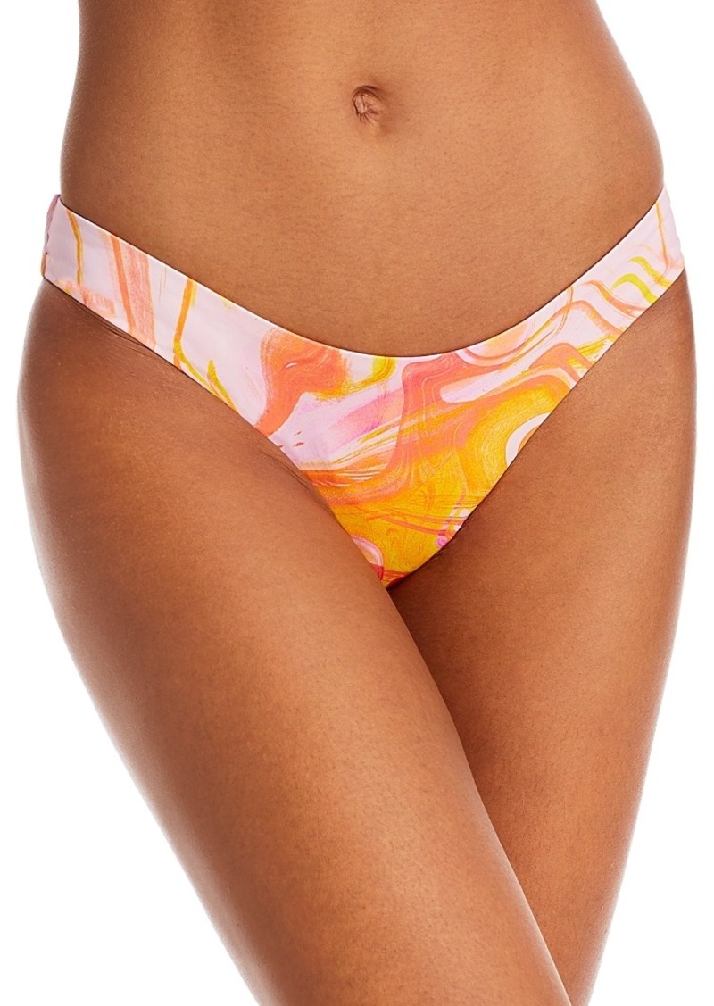Aqua Swim Swirl Print Basic Bikini Bottom - 100% Exclusive