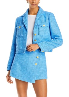 Aqua Tweed Collar Jacket - 100% Exclusive