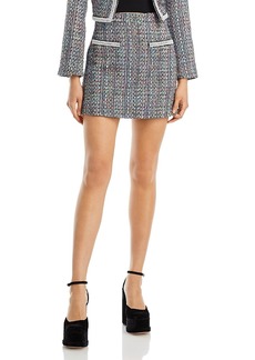 Aqua Tweed Skirt - 100% Exclusive