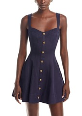 Aqua x Liat Baruch Button Front Mini Dress - 100% Exclusive