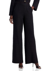 Aqua x Liat Baruch High Rise Tweed Pants - 100% Exclusive