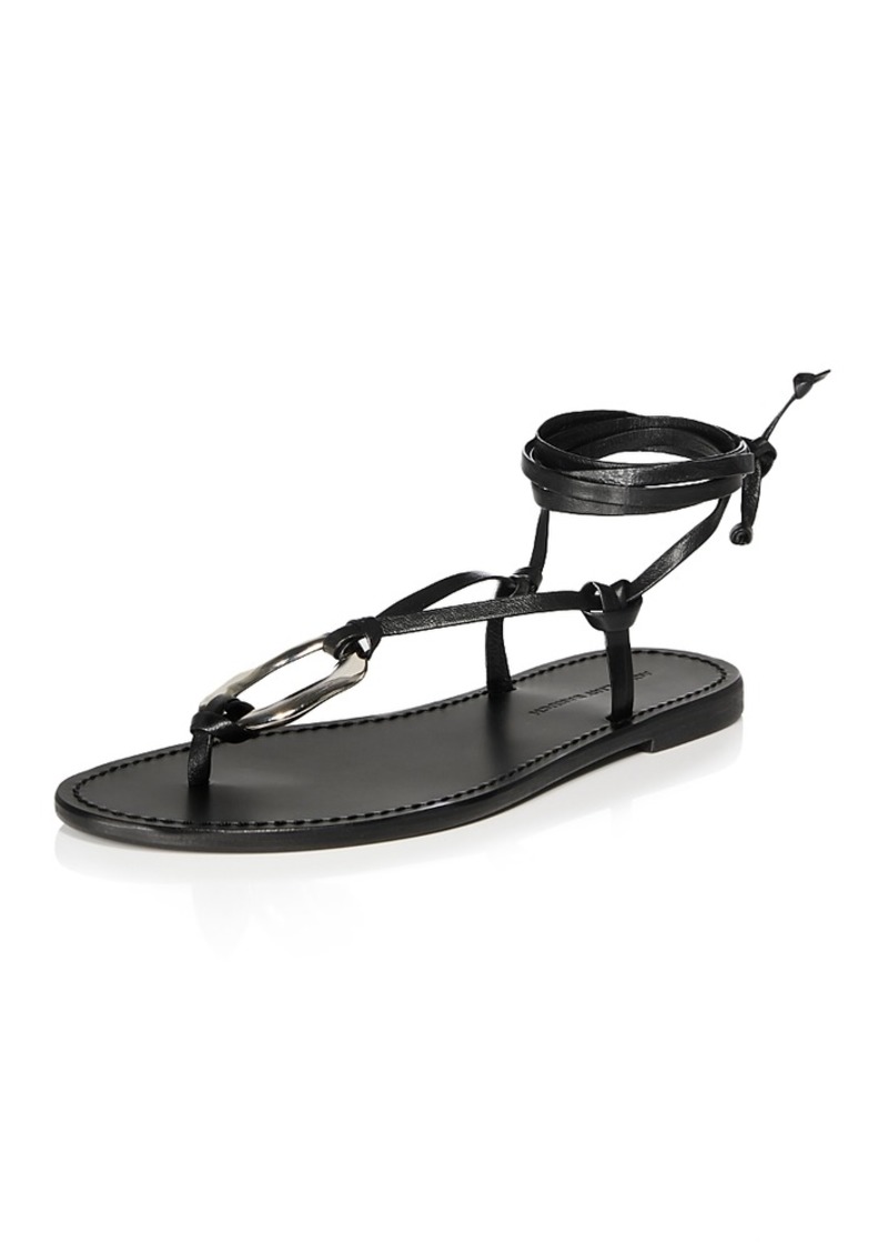 Aqua x Liat Baruch Women's Ilria Ankle Tie Strappy Thong Sandals - 100% Exclusive